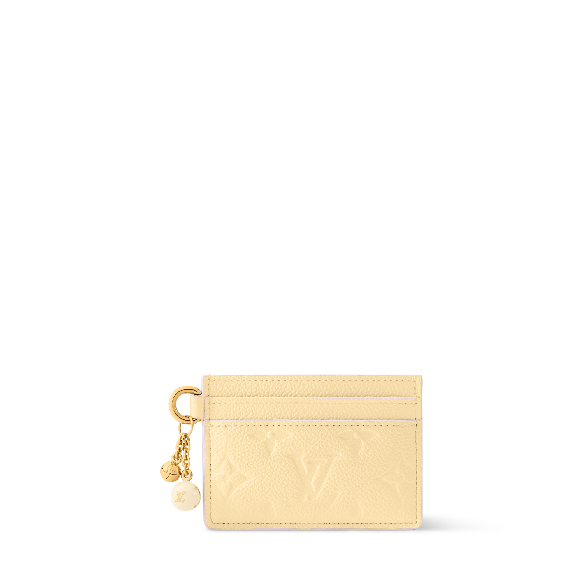LV Charms Card Holder Monogram Empreinte Leather - Women - Small